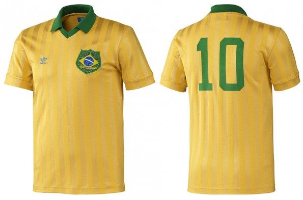 Maglia Brasile retrò adidas 2014
