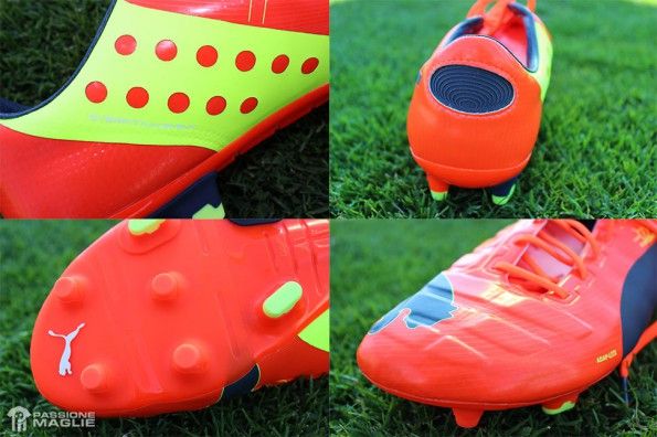 Dettagli scarpini evoPower Puma