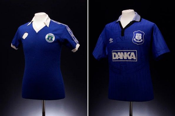 Kit Everton vintage Umbro
