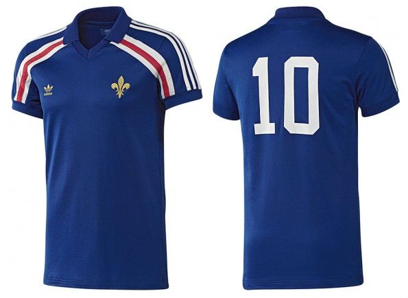 Maglia Francia retrò adidas 2014