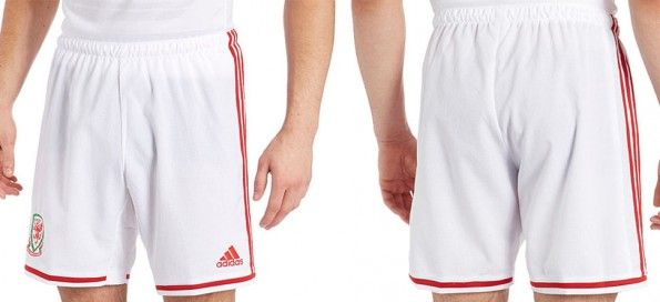 Pantaloncini Galles bianchi 2014