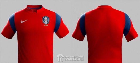 Maglia Corea del Sud Mondiali 2014
