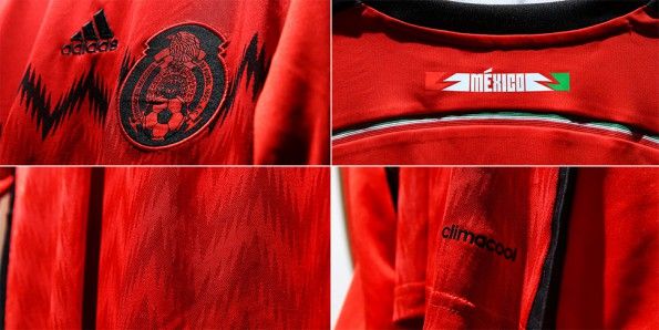 Dettagli Messico kit away 2014