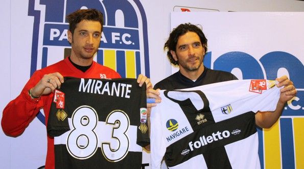 Mirante e Lucarelli maglia Arenbì