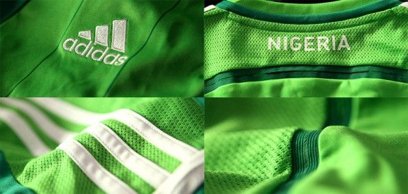 Particolari kit Nigeria home 2014
