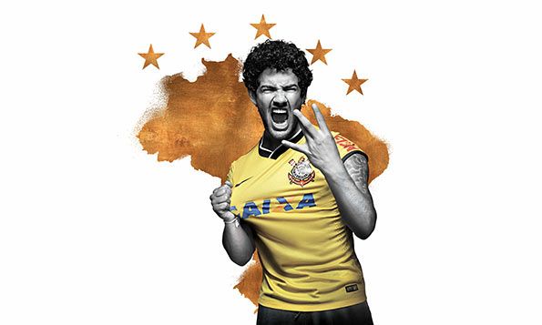 Terza maglia Corinthians 2014