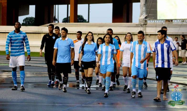 Presentazione kit Paysandu 2014