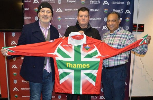 Windsor FC 2014 maglia Union Jack