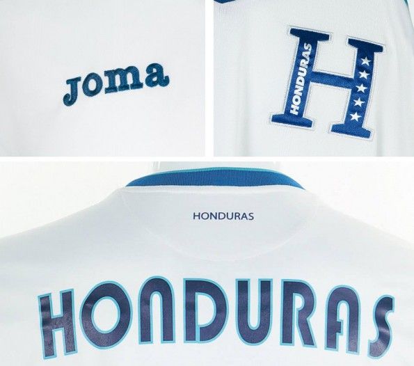 Honduras maglia home 2014 dettagli