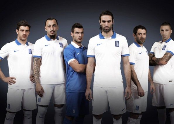 Kit Grecia 2014 Nike