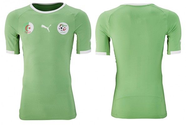 Algeria seconda maglia Mondiali 2014