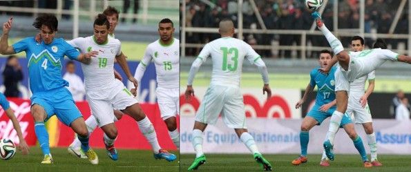 Algeria Slovenia amichevole 2014