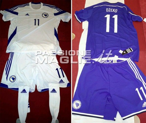 Anteprima maglie Bosnia 2014