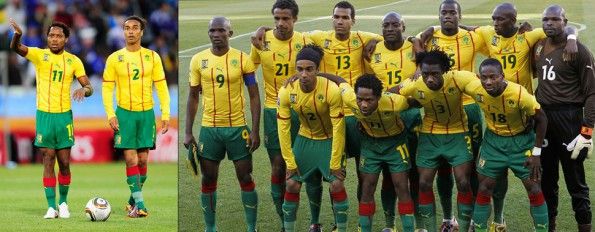 Seconda maglia Camerun 2010 Puma