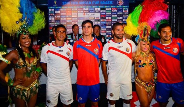 Costa Rica kit World Cup 2014