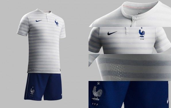 Kit Francia trasferta Mondiali 2014 Nike