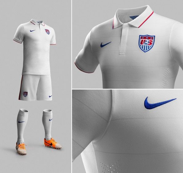 Kit USA Mondiali 2014 home Nike