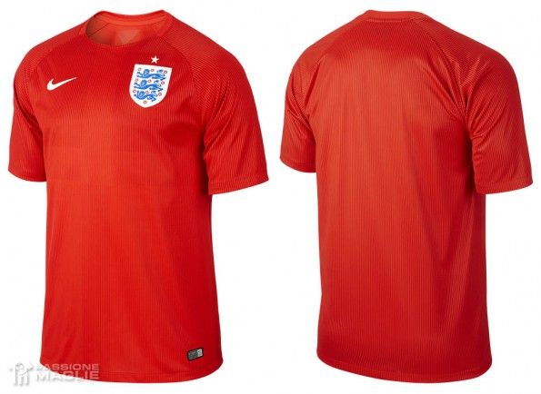 Seconda maglia Inghilterra 2014 away