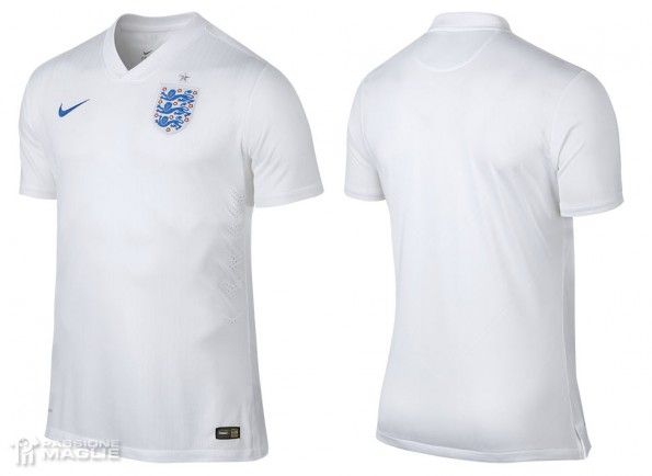 Maglia Inghilterra Mondiali 2014 home