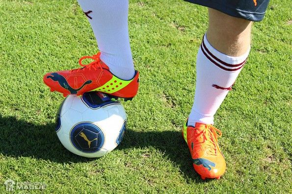 Test scarpe evoPower in campo