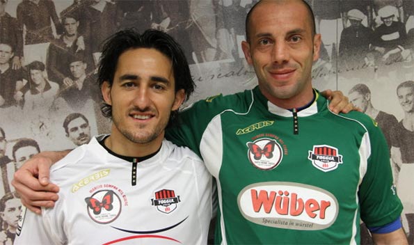 Maglia speciale Foggia "Mancio nel cuore"