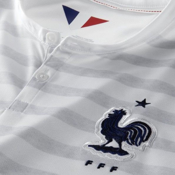 Colletto Henley maglia Francia away 2014