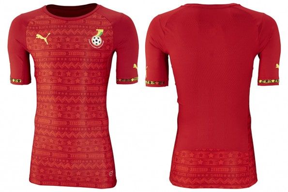 Seconda maglia Ghana 2014