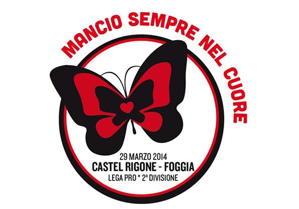 La patch "Mancio sempre nel cuore"