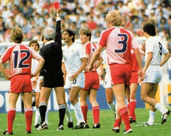 I numeri delle maglie Hummel della Danimarca al Mondiale 1986