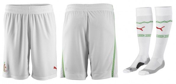 Pantaloncini calzettoni Algeria home 2014