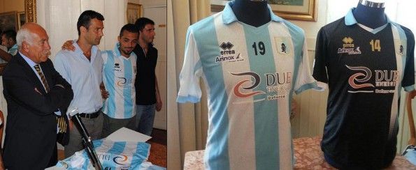 Presentazione Virtus Entella maglie 2013-14