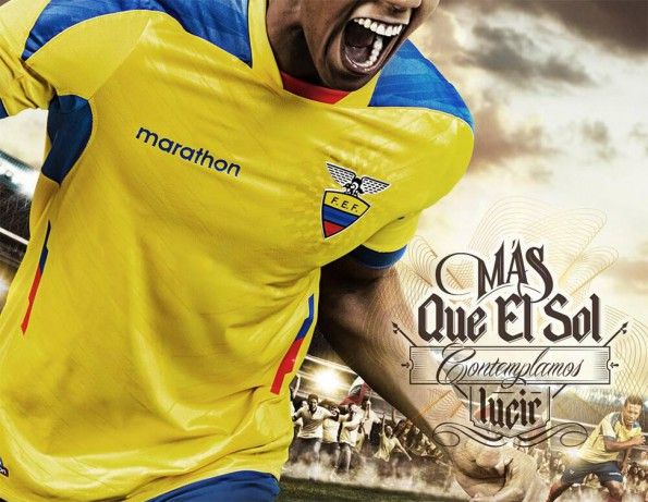 Promo maglia Ecuador home 2014