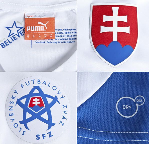 Dettagli Slovacchia maglia 2014-16