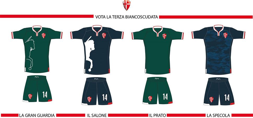 Sondaggio terza maglia Padova 2014-15