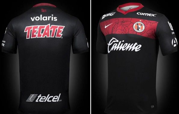 Club Tijuana 2014, maglia away, fronte-retro