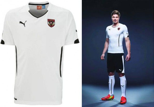 Seconda maglia Austria 2014-16