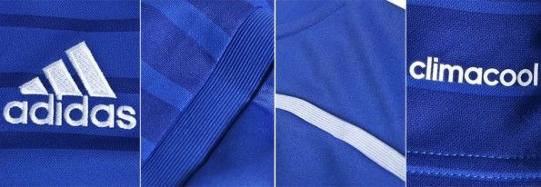 Dettagli Chelsea kit home 2014-15