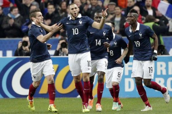 Amichevole Francia-Olanda 2014