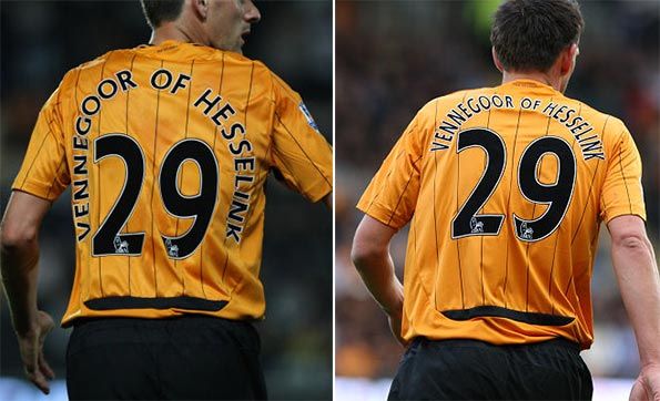 Vennegoor of Hesselink maglia Hull City