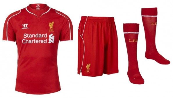 Divisa Liverpool home 2014-15