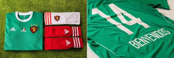 Maglia Sport Recife 2014 Messico