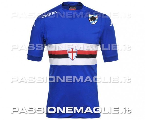 Anteprima maglia Sampdoria 2014-15 home