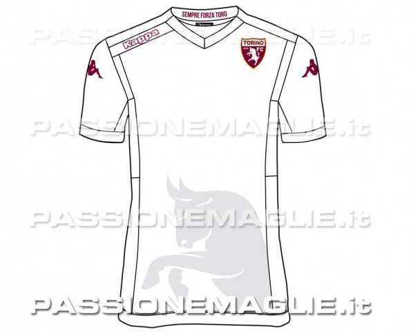 Seconda maglia Torino 14-15 anteprima