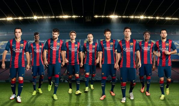Kit Barcellona 2014-2015 Nike