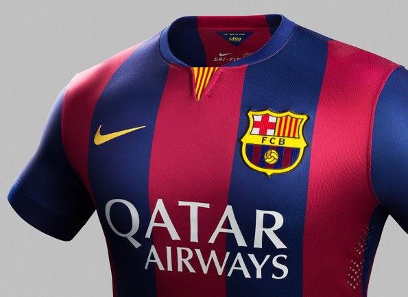 Dettaglio Senyera colletto Barcellona