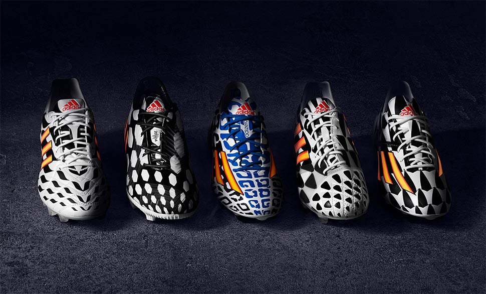 Battle Pack, le scarpe di adidas per i Mondiali 2014