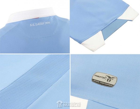 Dettagli maglia Lazio home 2014-15
