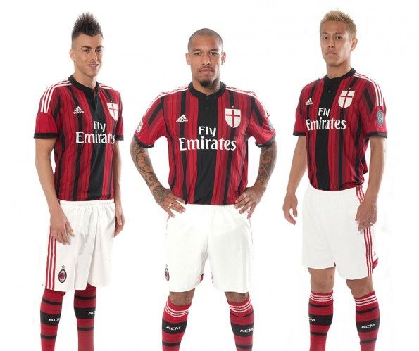 adidas disegna maglia milan