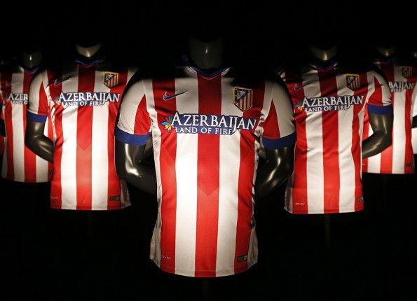 Presentazione maglia Atletico Madrid 2014-15