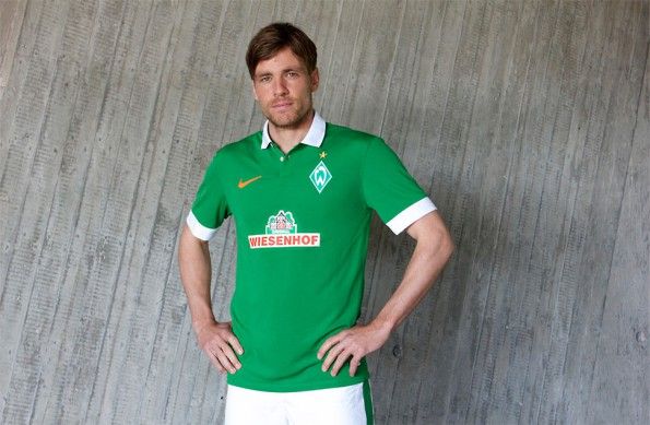 Presentazione maglia Werder Brema 2014-15